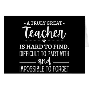 Vraiment grand enseignant