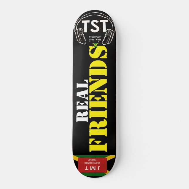 VRAIS AMIS Skateboard (Recto)