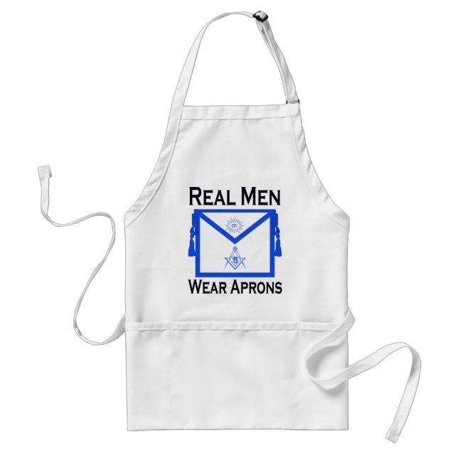 Vrais tabliers de vêtements pour hommes - (Devant)
