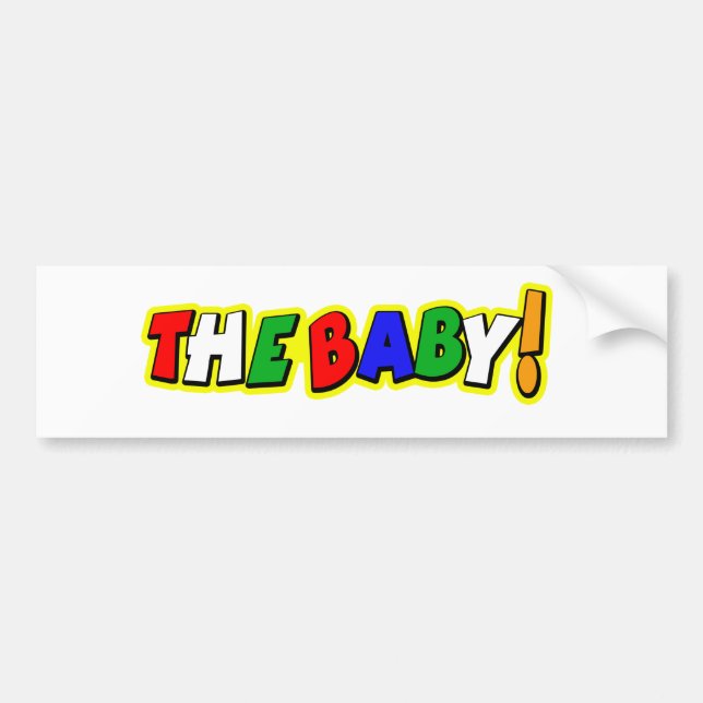 vrbaby2 bumper sticker (Front)
