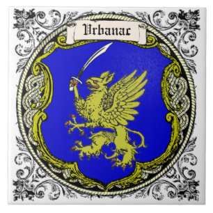Vrbanac Family Arms Tile