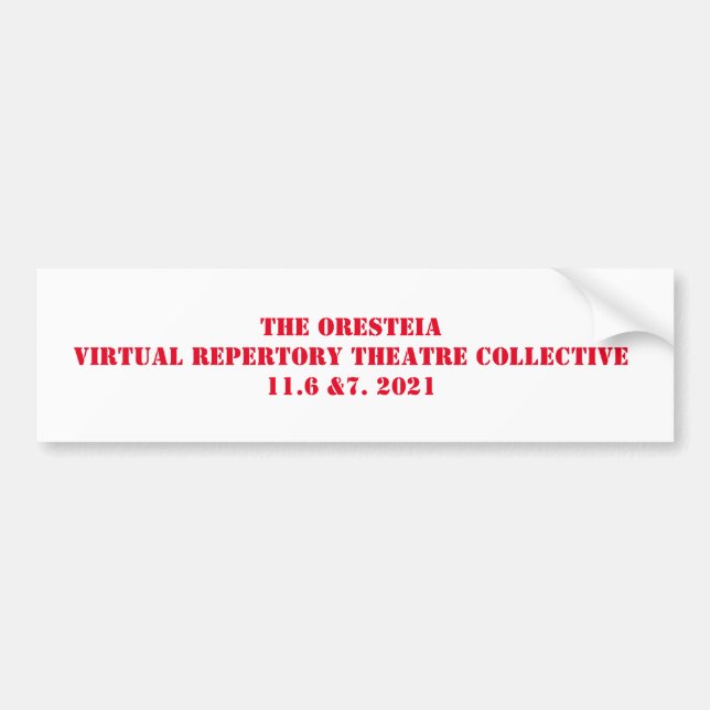 VRTC Oresteia Sticker  (Front)