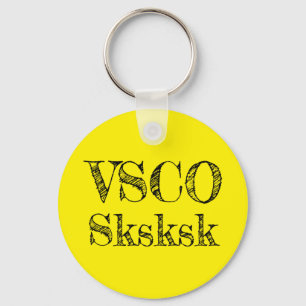 VSCO sksksk Keychain