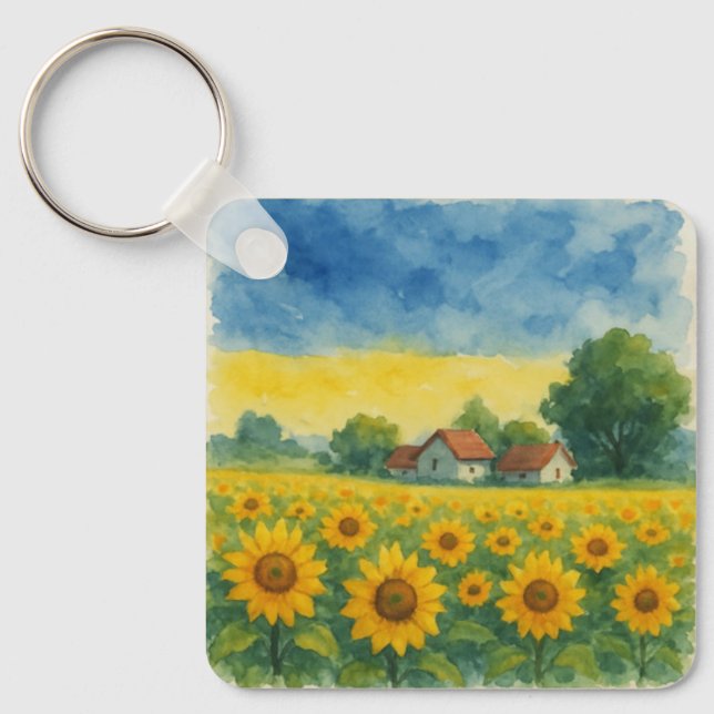 Vse bude Ukraina. Все буде Україна. keychain (Front)