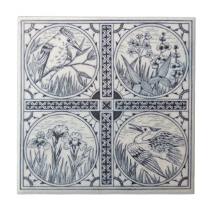 VT0050 Reproduction Antique Transferware Tile