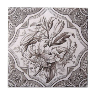 VT0076 Reproduction Antique Transferware Tile