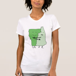 VT <3 NH Women's T-Shirt