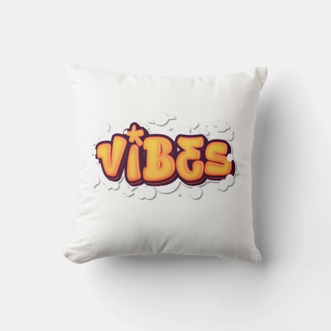 Vubes  throw pillow (Front)