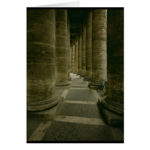 Vue à l'intérieur de la colonnade