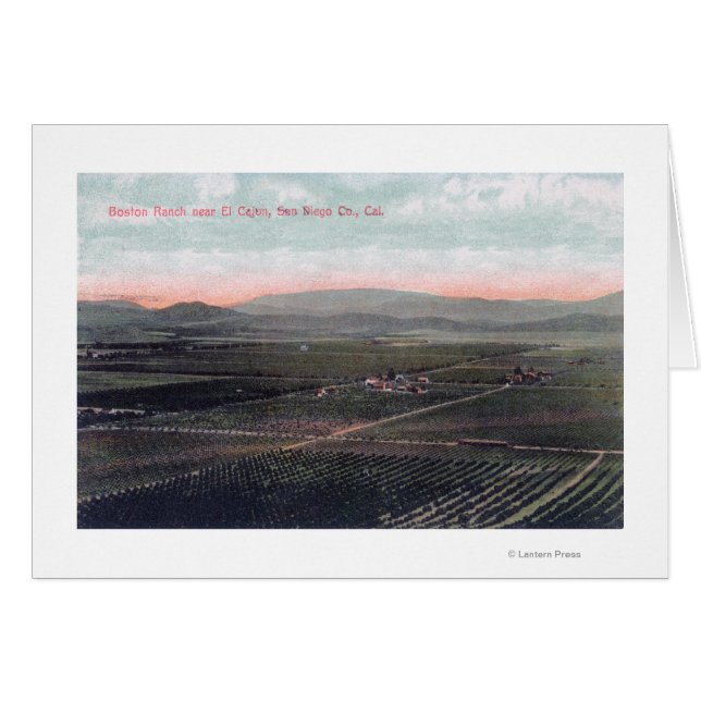 Vue aérienne de Boston Ranch dans le comté de San  (Devant horizontal)