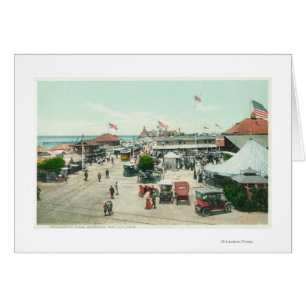 Vue aérienne de ville de tente et de plaza
