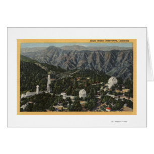 Vue aérienne d'observatoire