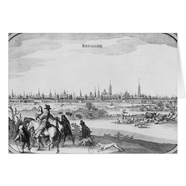 Vue de Bruges (Devant horizontal)