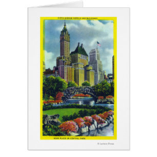 Vue de Central Park de NYC des 5èmes hôtels