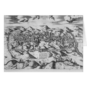 Vue de Jérusalem, 1570 ?