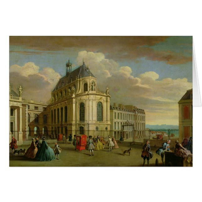 Vue de la chapelle du château De (Devant horizontal)