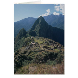 Vue de la citadelle au Machu Picchu
