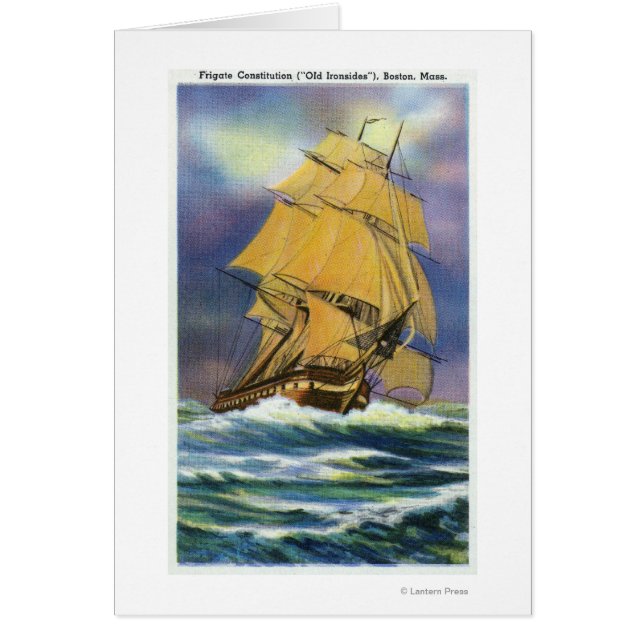 Vue de la Constitution des frégates, Vieux côtés (Devant)