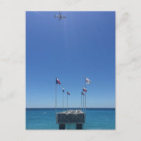 Vue de la Côte d'Azur à Nice France Carte postale