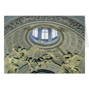 Vue de la coupole avec des musiciens d'ange