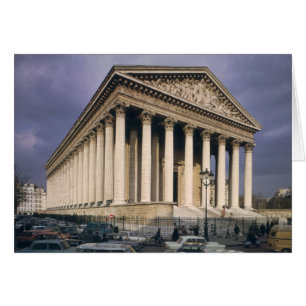 Vue de la façade de la La Madeleine
