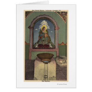Vue de la mission et du Baptistry