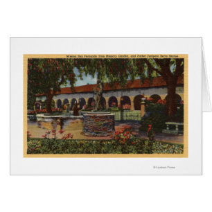 Vue de la mission, Jardin de la mémoire, Statue de