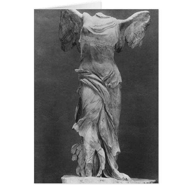 Vue de la victoire Samothrace dans le musée de (Devant)