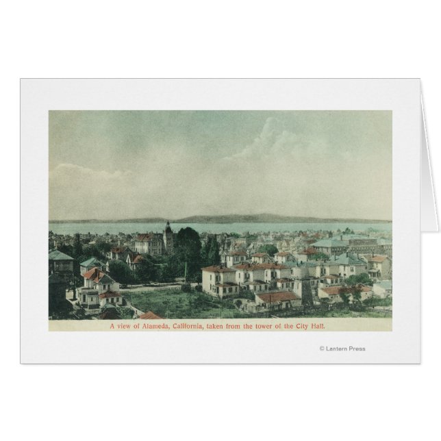 Vue de la ville depuis la tour de l'hôtel de ville (Devant horizontal)