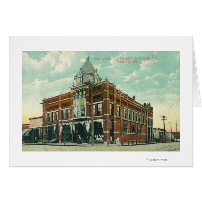 Vue de l'intersection des rues Meridian et Stewart (Devant horizontal)