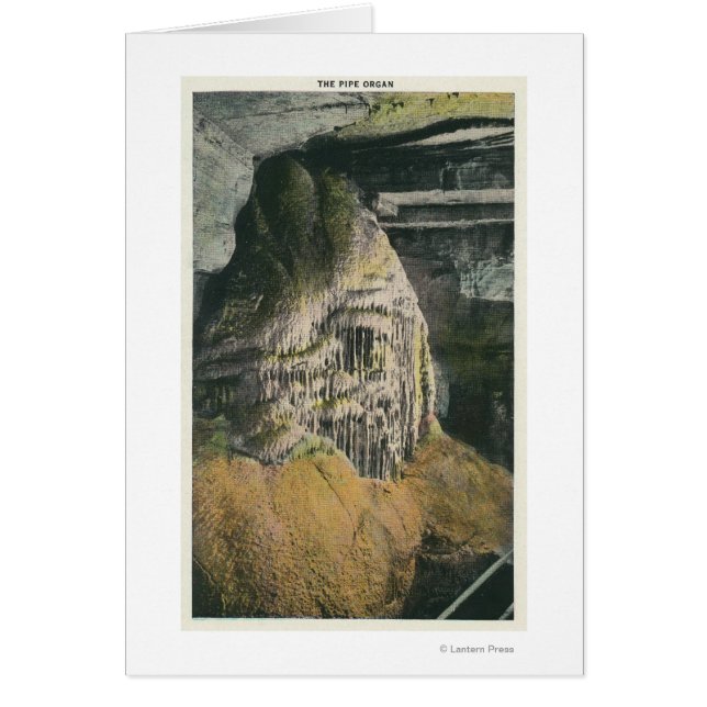 Vue de l'orgue du tuyau (Devant)