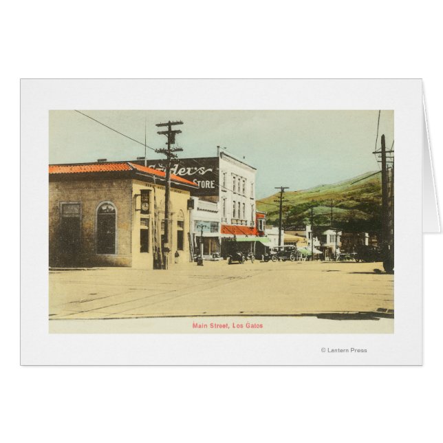 Vue de Main StreetLos Gatos, CA (Devant horizontal)
