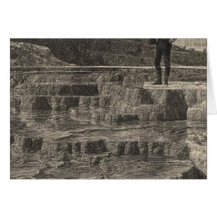 Vue de Mammoth Hot Springs