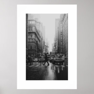 Vue De New York City   Poster Taille A0
