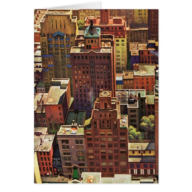 Vue de New York par John Falter (Devant)