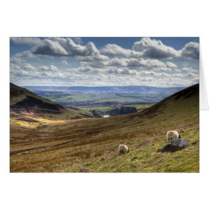 Vue de Pentland Hill à Édimbourg