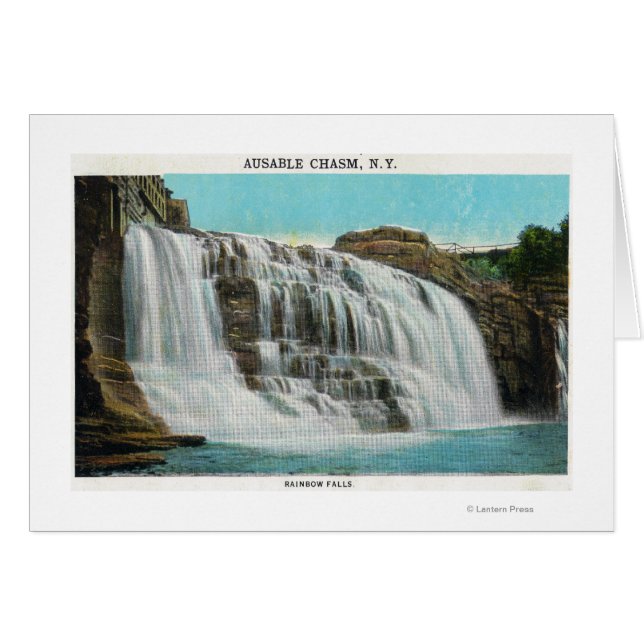 Vue de Rainbow Falls (Devant horizontal)