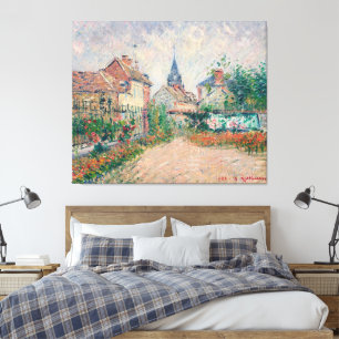  Vue de Saint-Cyr-du-Vaudreuil, Eure  Canvas Print