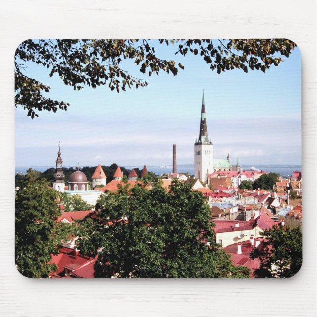 Vue de tapis de souris de Tallinn (Devant)
