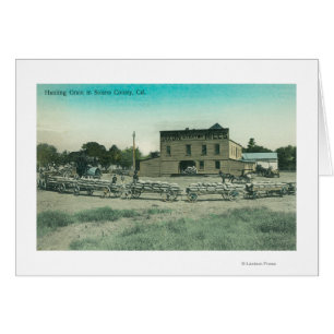 Vue des fraiseuses transportant du grain à l'usine