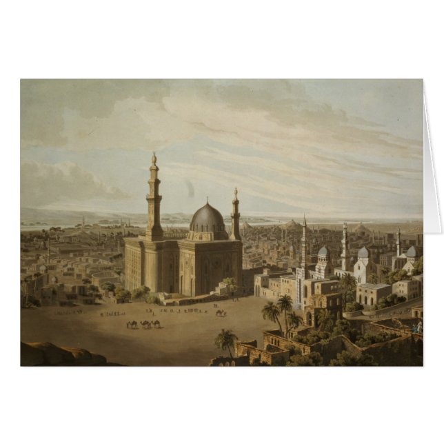 Vue du Caire grand, gravée par Daniel Havell (17 (Devant horizontal)