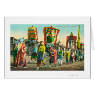 Vue du défilé des pinces, Chinatown