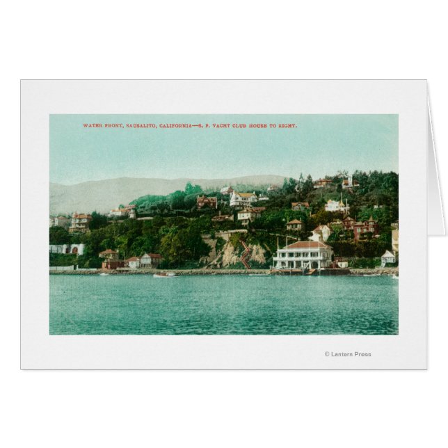 Vue du front de mer de San Francisco Yacht Club (Devant horizontal)