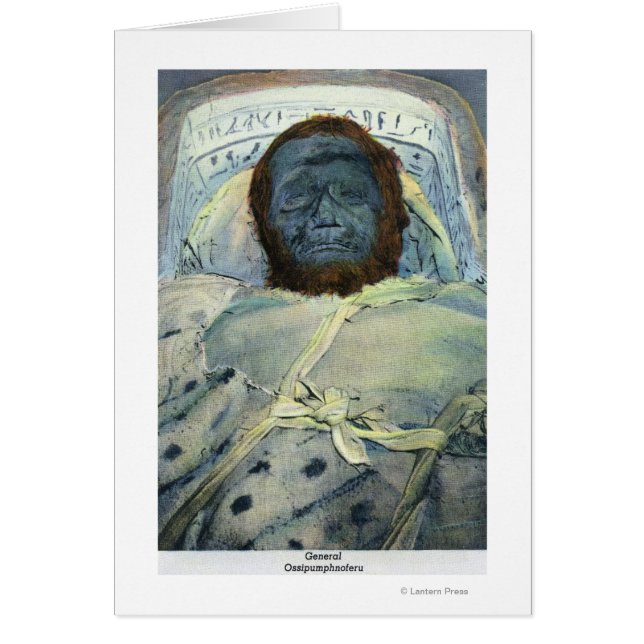 Vue du général Ossipumphnoferu Mummy (Devant)