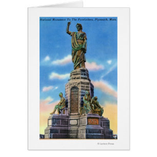 Vue du monument de Nat'l aux ancêtres américains