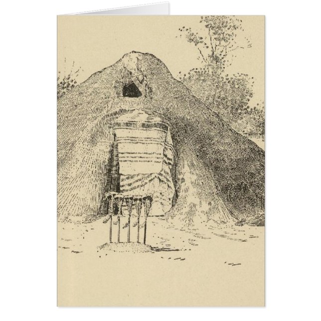 Vue du pavillon de médecine Navajo (Devant)