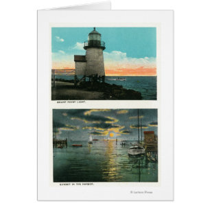 Vue du phare de Brant Point