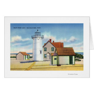 Vue du phare de Race Point