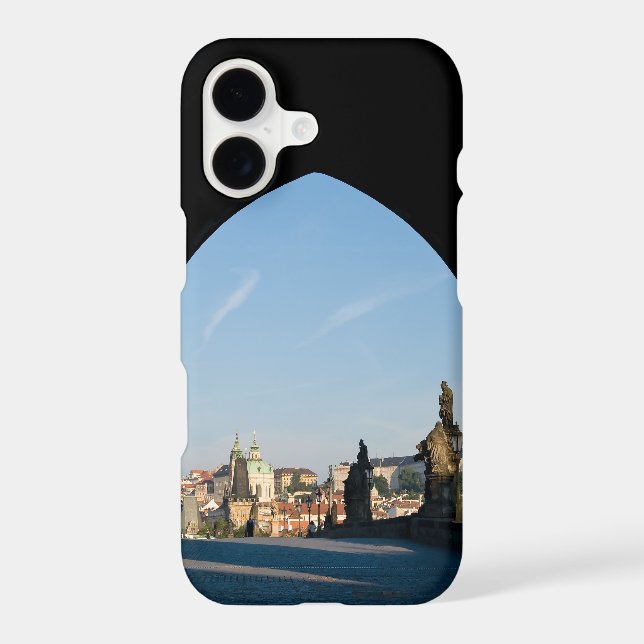 Vue du pont Charles à Prague (Verso)