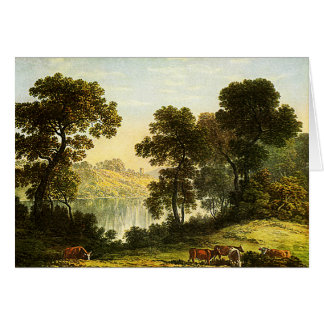 Vue en Galles du Nord - Carte de peinture aquarell